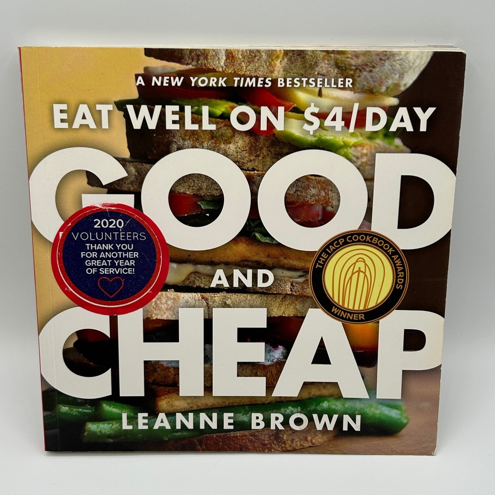 Good Cheap Eat Well on 4 Dollars a Day Cookbook Budget Cooking Recipes Paperback